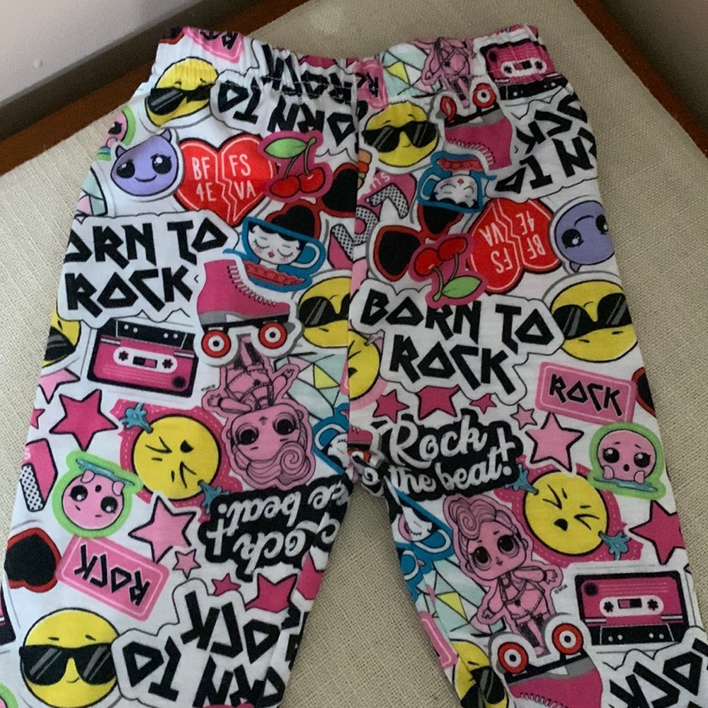 LOL SURPRISE pajama pants size 4/5 Rock the beat! - Picture 1 of 3